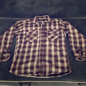 Five Brothers Plaid Flannel Shirt
